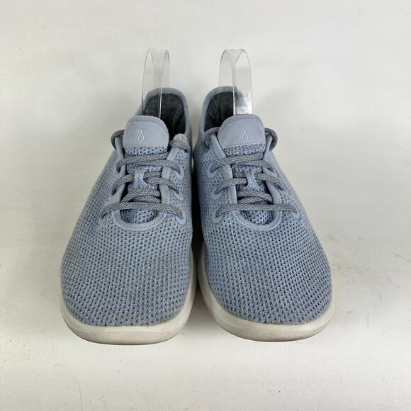 Allbirds Tree Runner Sneakers Mens 10 Blue White Lace Up Running Athletic Shoes - Picture 4 of 10